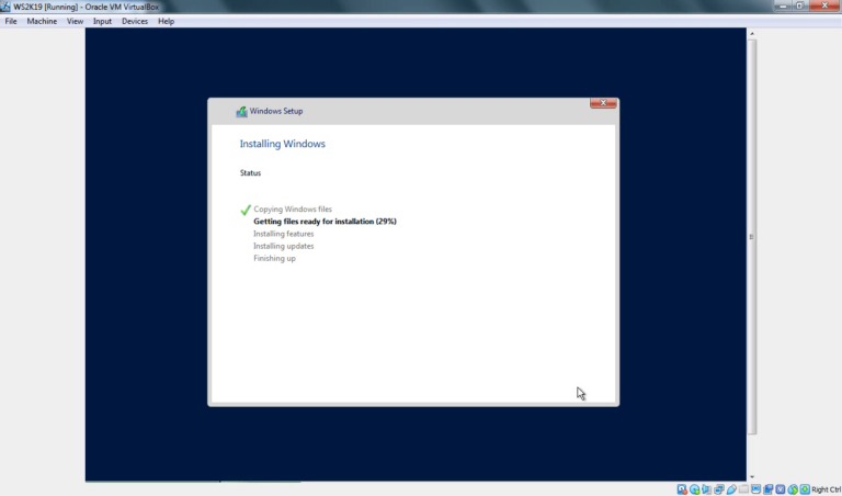 How to Install Windows Server 2019 in VirtualBox - Step by Step Guide