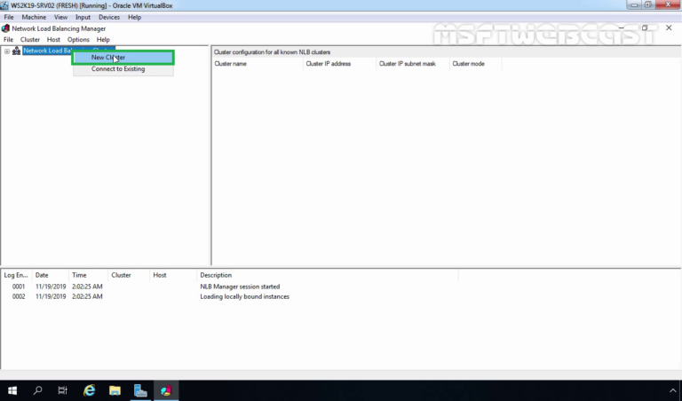 Configure Network Load Balancing In Windows Server 2019