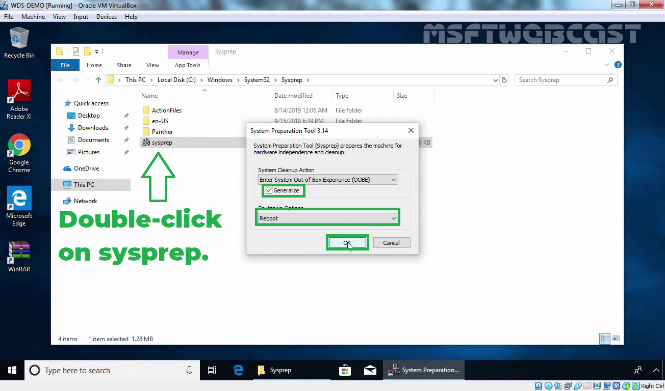 Sysprep And Capture A Windows Image For Wds
