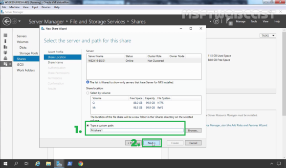 How To Configure NFS Share In Windows Server 2019