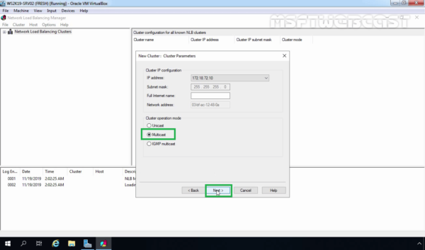 Configure Network Load Balancing In Windows Server 2019