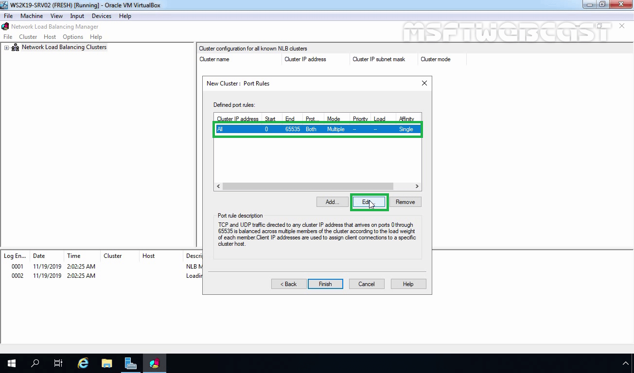 Configure Network Load Balancing In Windows Server 2019
