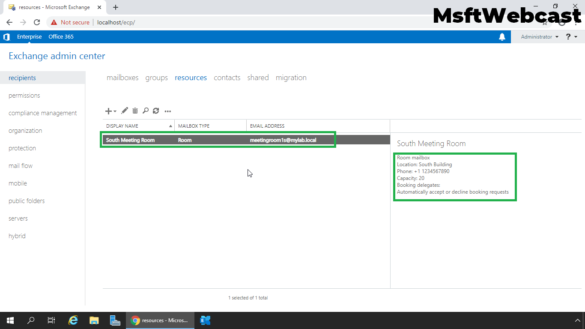 How To Create Resource Mailboxes In Exchange 2019