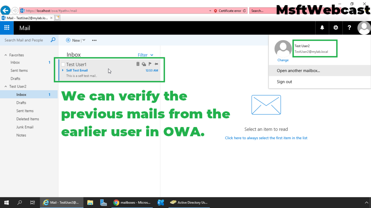 How to Connect a Disabled Mailbox in Exchange 2019