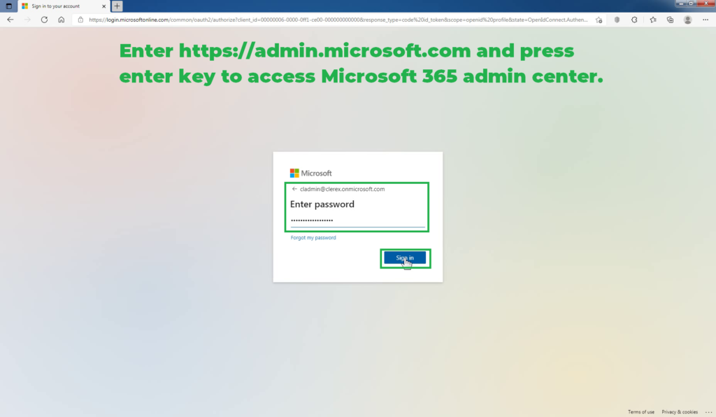 1_Access_Microsoft_365_Admin_Center