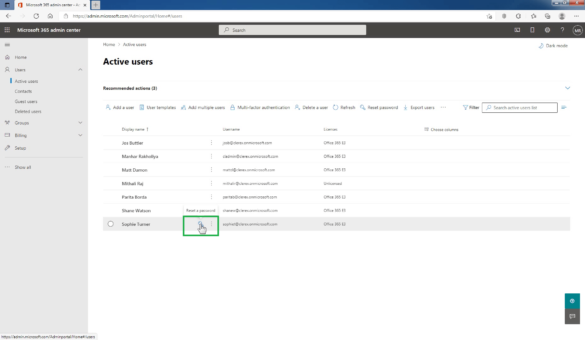 How To Reset A Users Password In Microsoft 365