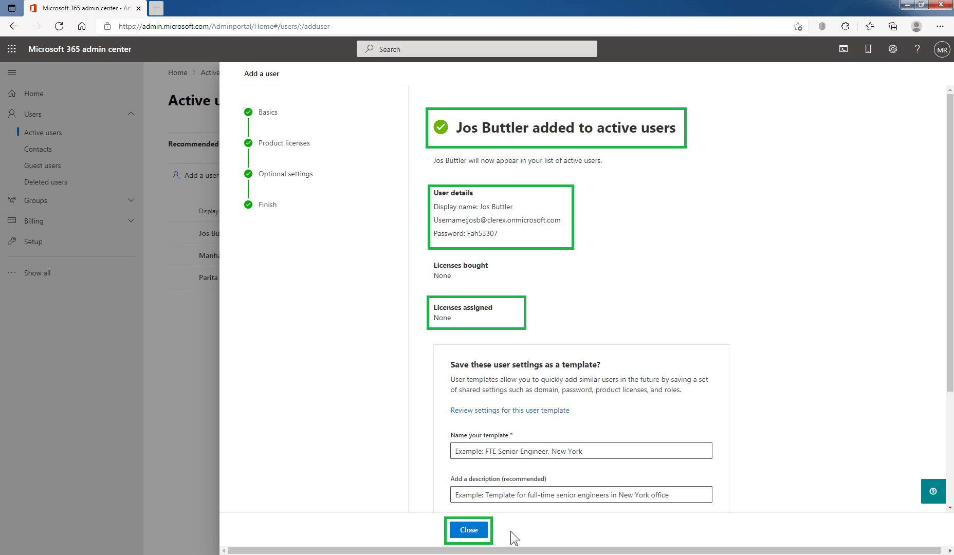 Create A User Account In Microsoft 365 Without A User License