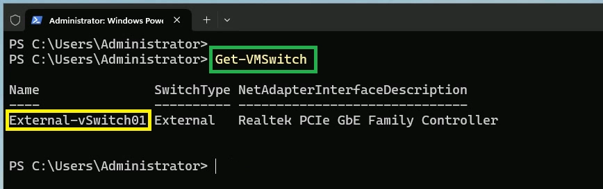 Find the Virtual Switch Name