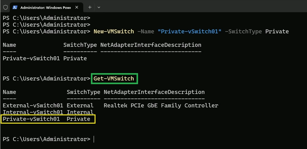 Hyper-V Virtual Switch